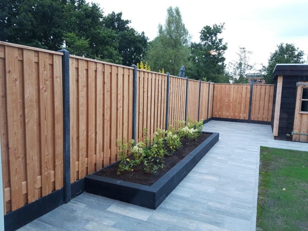 Schutting incl plaatsing, Tuin en Terras, Schuttingen, 1 tot 2 meter, Nieuw, Hout, Minder dan 3 meter