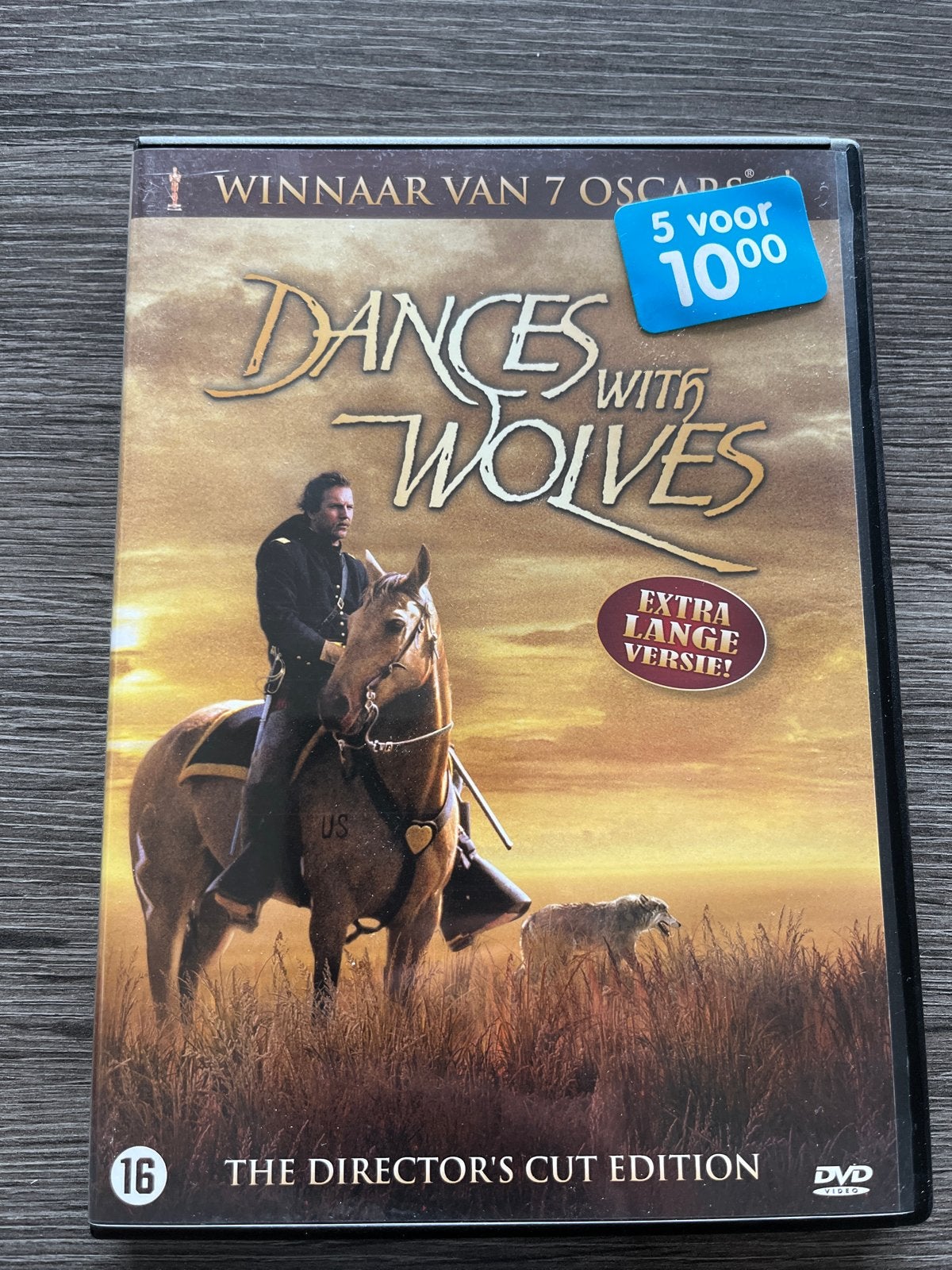 DVD Dances with Wolves - The Director's Cut Edition, Vanaf 16 jaar, Nederlands, Ophalen of Verzenden, Gebruikt
