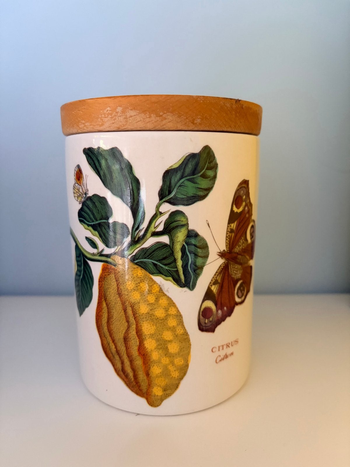 Portmeirion The Botanic Garden voorraadpot Citrus, Ophalen, Gebruikt, Meerkleurig, Klassiek