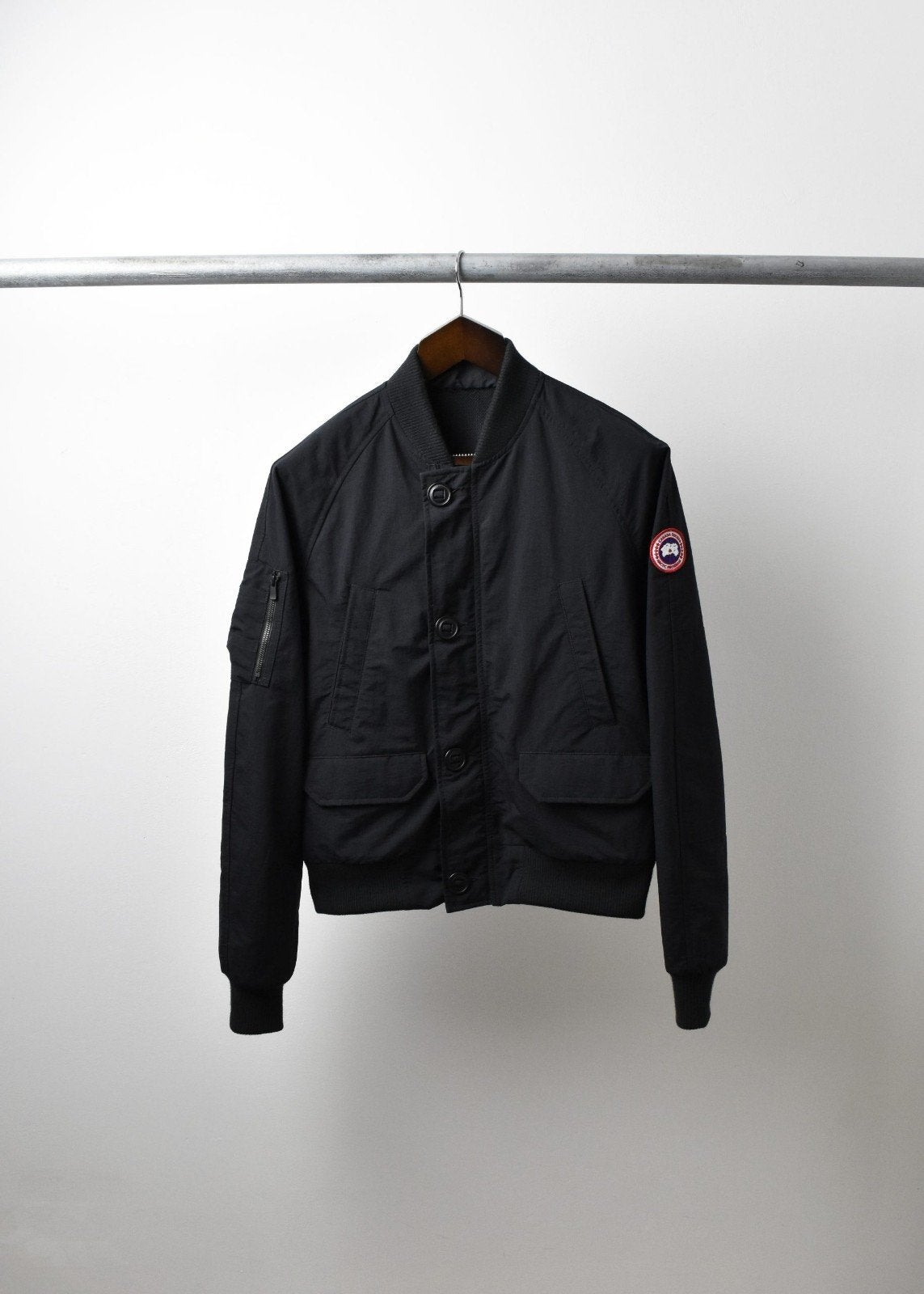 Canada Goose Bomberjack Zwart - Goede Staat, Zwart, Canada Goose, Maat 56/58 (XL), Ophalen of Verzenden