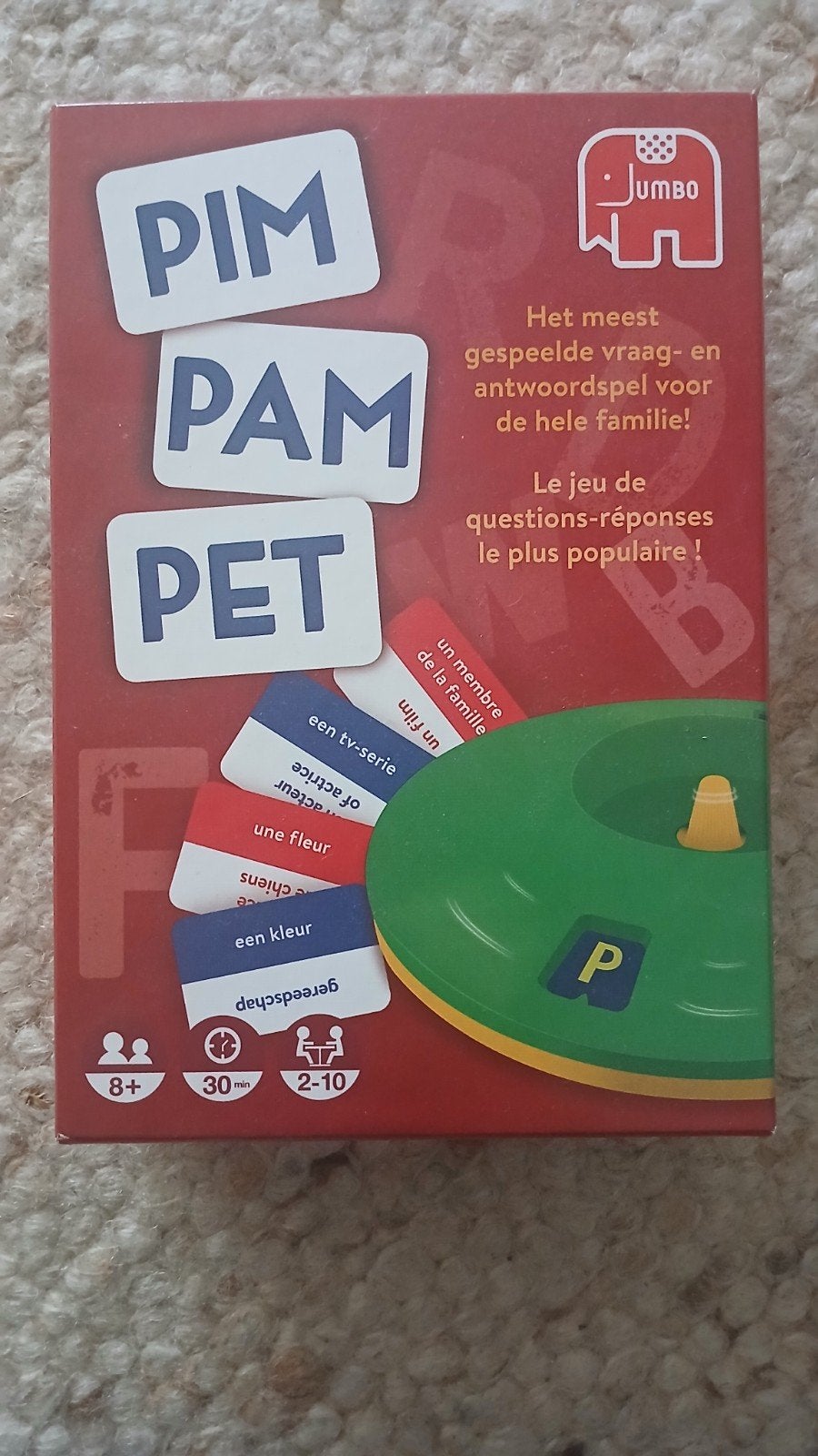 Pim pam pet, Ophalen of Verzenden, Zo goed als nieuw