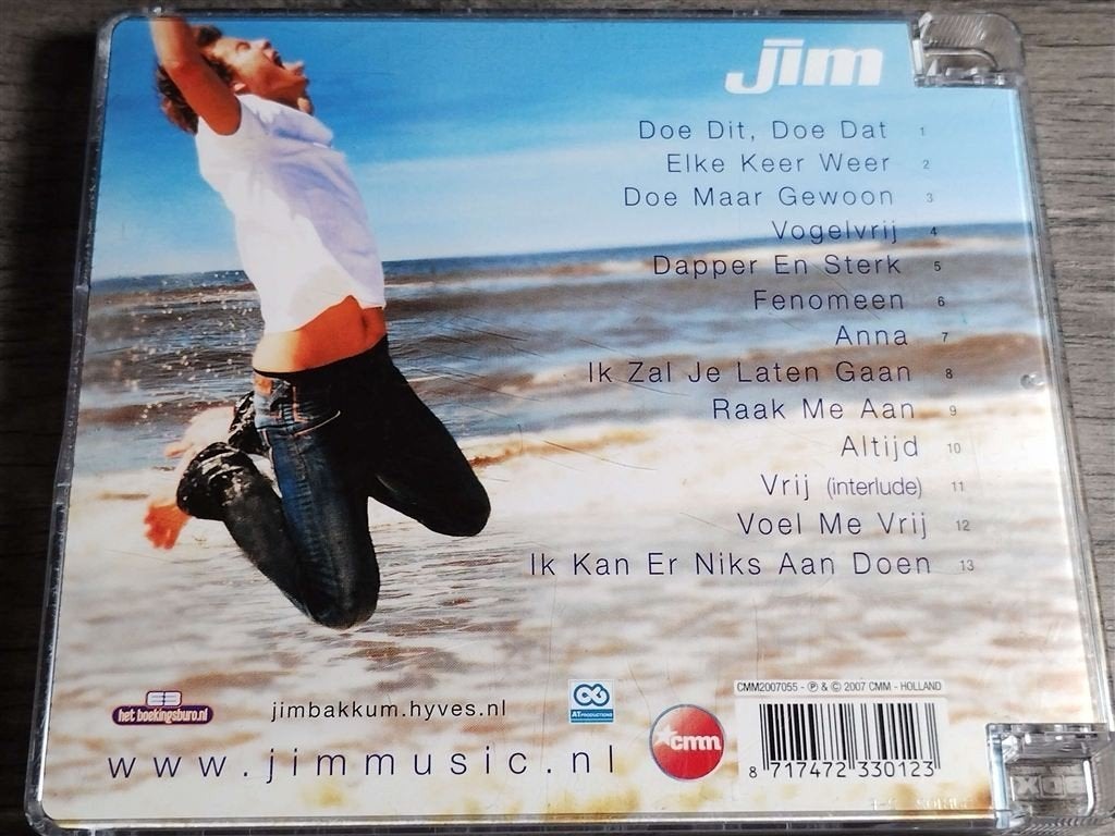 Jim ‎– Vrij, Ophalen of Verzenden, Zo goed als nieuw, Levenslied of Smartlap
