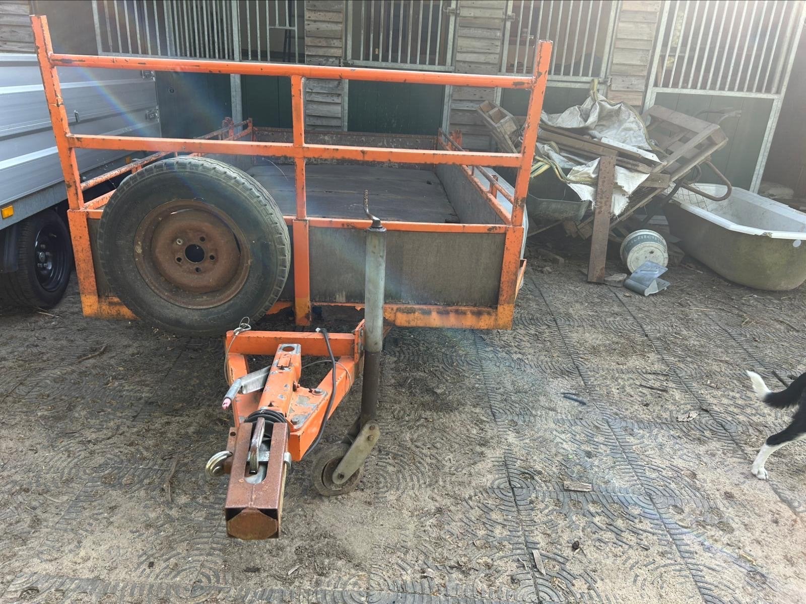 Aanhangwagen opknapper - Ideaal voor handige klusser, Auto diversen, Aanhangers en Bagagewagens, Ophalen, Gebruikt