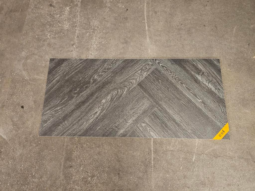 €8.99 per m² (Klik Visgraat PVC) Black Antraciet/ Almere, Ophalen, 75 m² of meer, Zwart, Overige typen