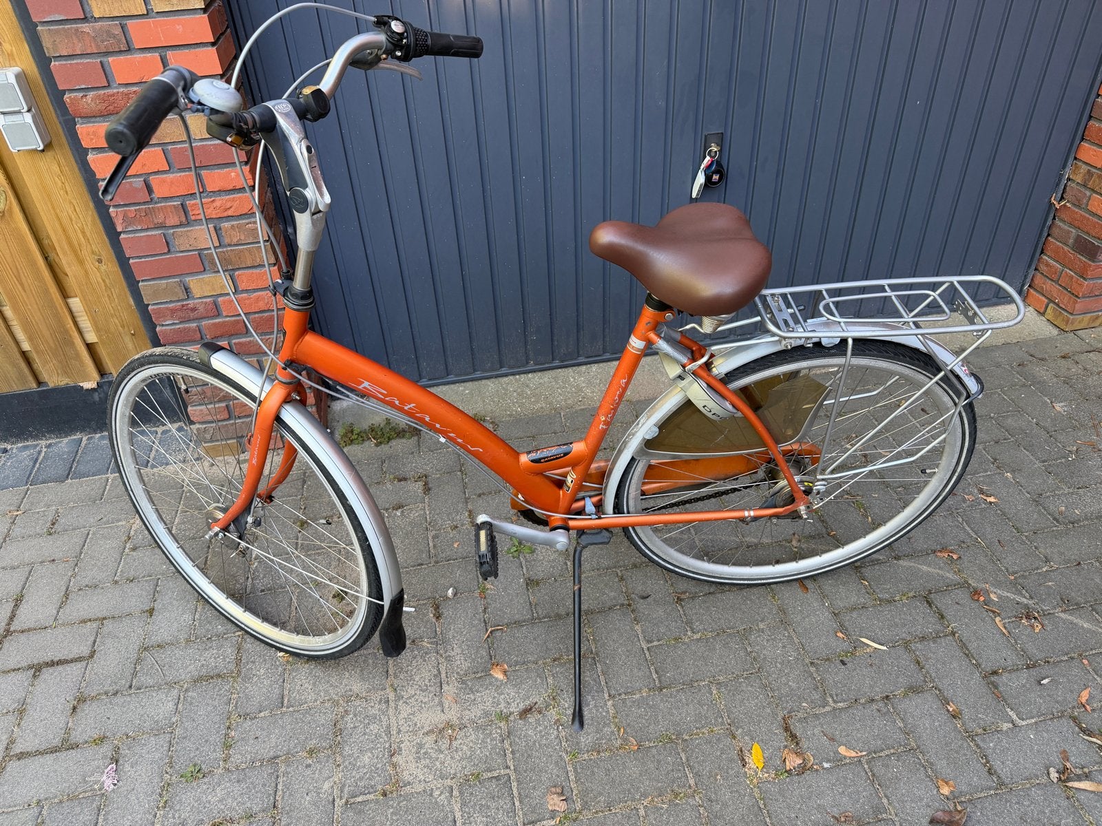 Batavus damesfiets opknapper - Oranje, Ophalen, Velgrem, Versnellingen, Batavus