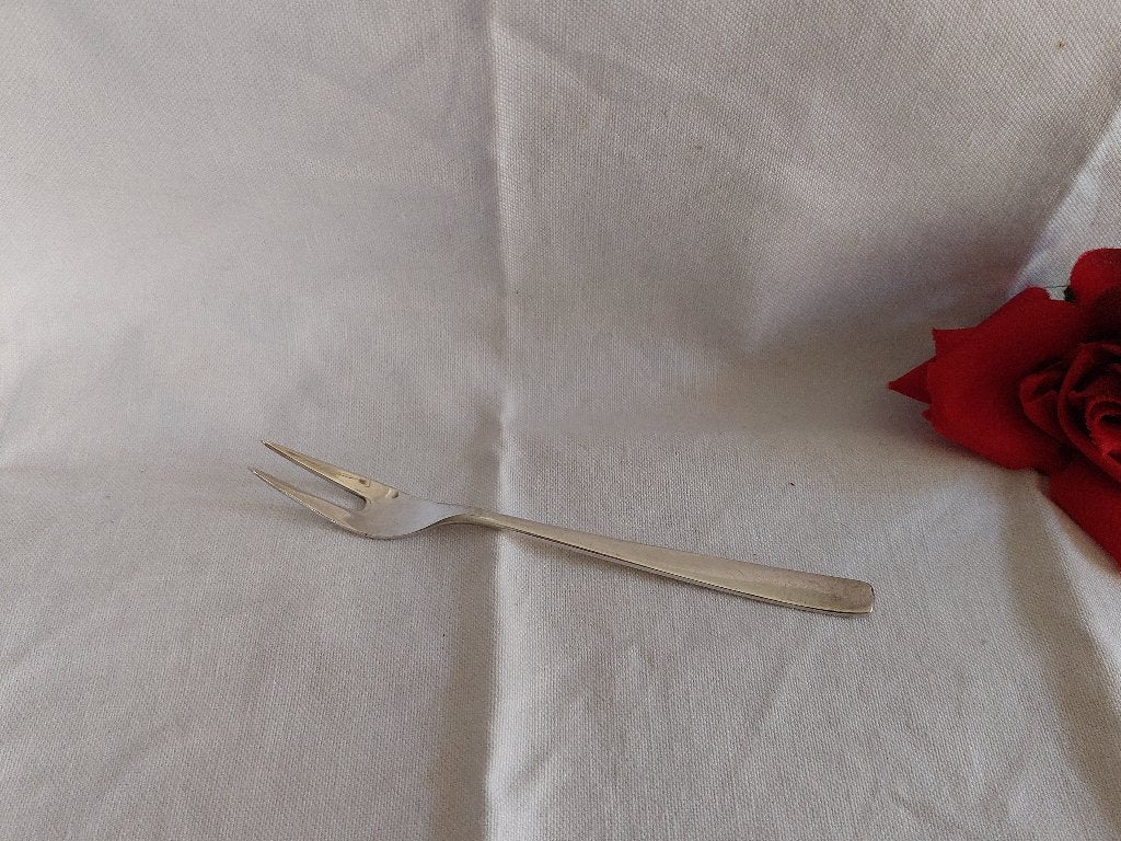 Wilkens 925 sterling zilver || belegvorkje / vleesvorkje, Antiek en Kunst, Verzenden, Zilver