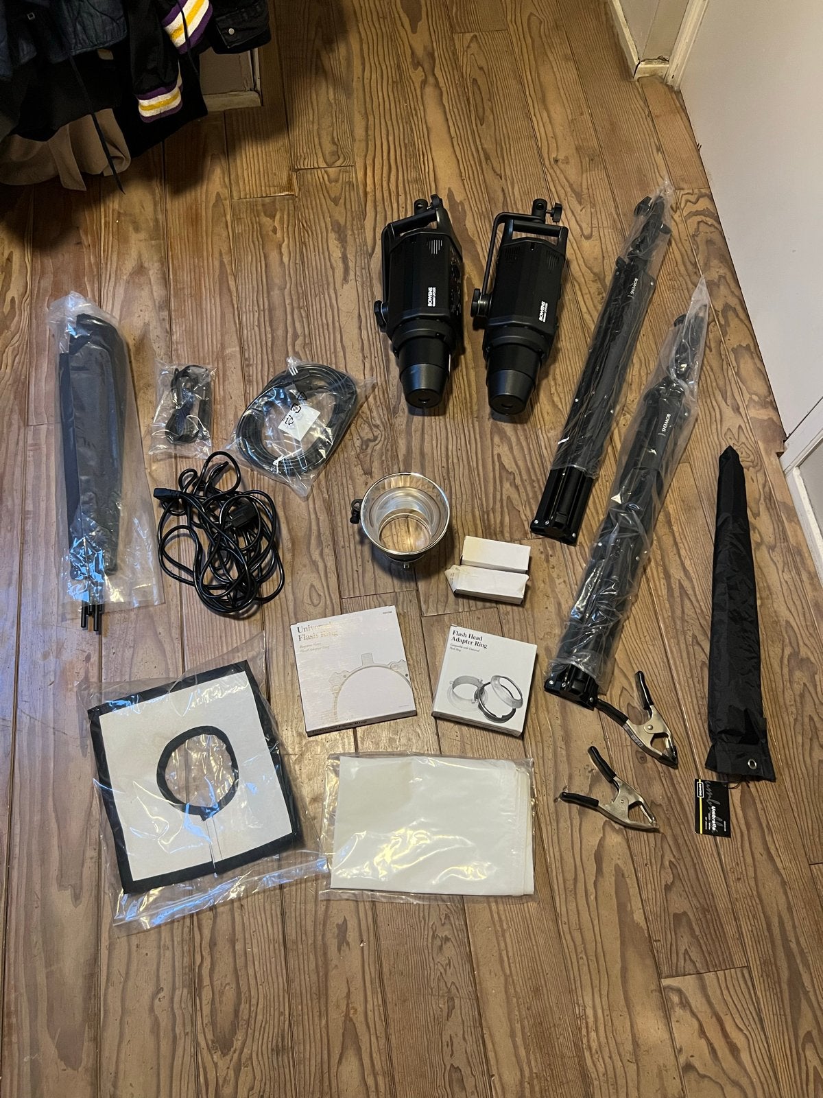 Bowens Gemini GM500R Studioflitsset (2 stuks) met accessoire, Ophalen, Zo goed als nieuw, Fotografie algemeen