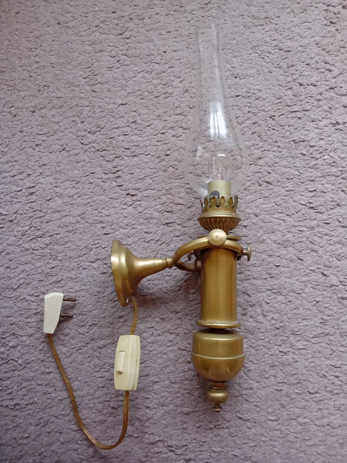 Messing bootlamp, Ophalen of Verzenden, Gebruikt