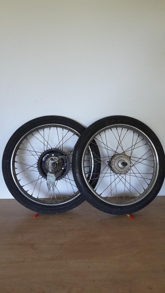 Puch Maxi spaakwielenset, Ophalen, Gebruikt