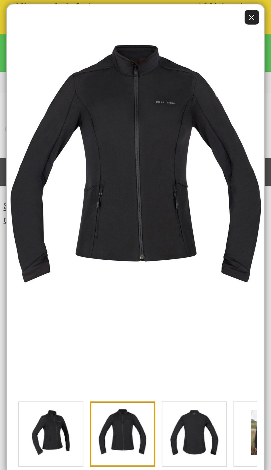 Ricah midlayer thermovest met softshell eigenschappen, Ophalen of Verzenden, Tweedehands, Dames, Jas | textiel