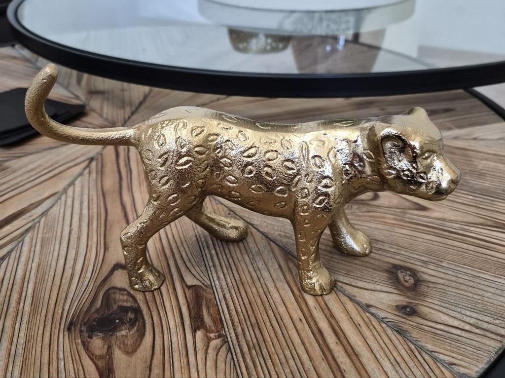 Panter Beeldje Goud, Ophalen of Verzenden, Nieuw
