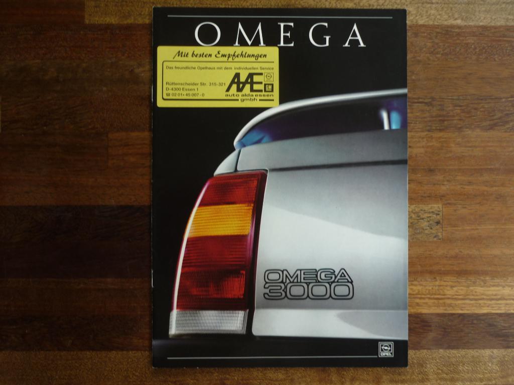 Opel Omega 3000 (1988/1989, Duits), Ophalen of Verzenden, Nieuw, Opel