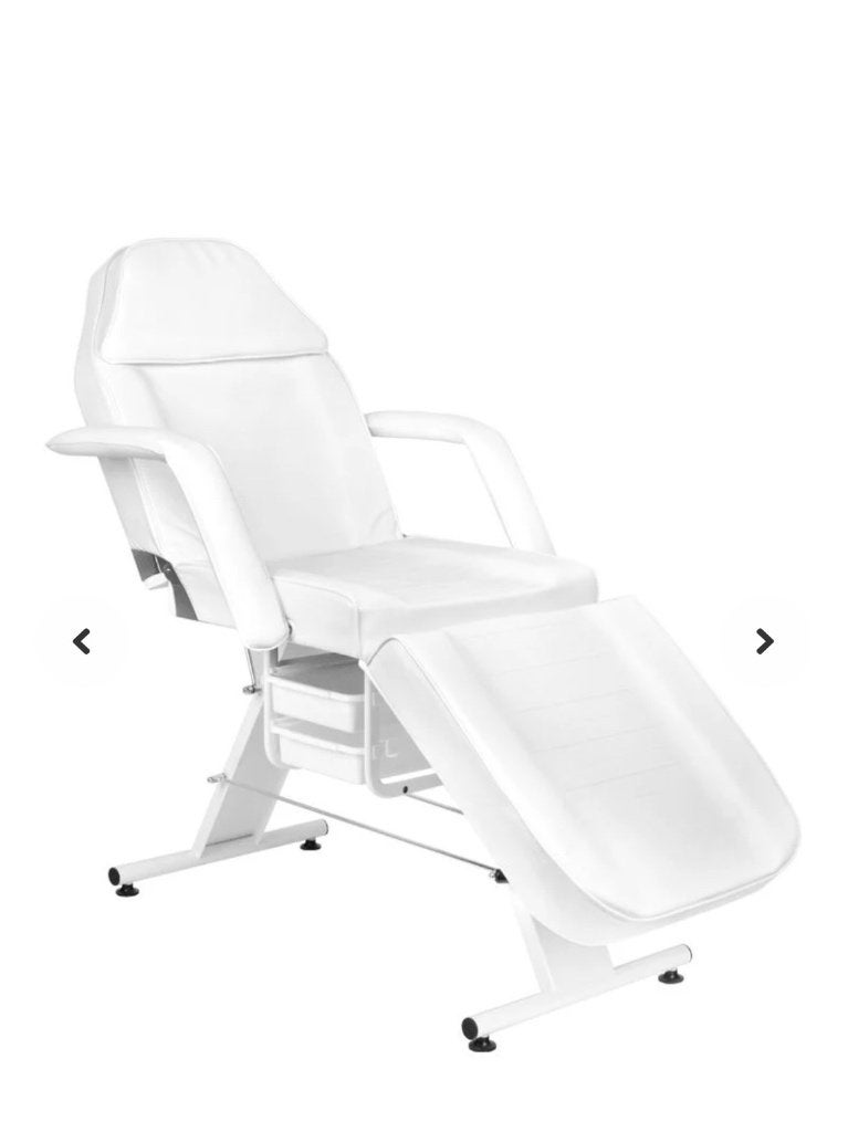 Behandelstoel / tafel, Ophalen, Zo goed als nieuw, Wit, Eén