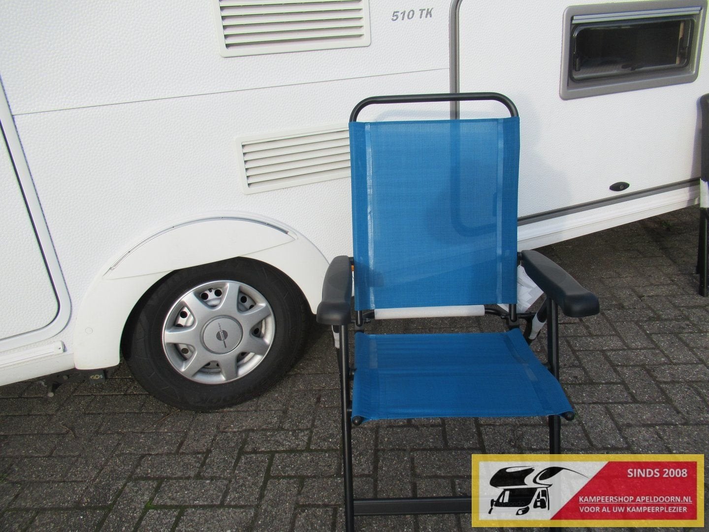 kampeerstoel Via Mondo kleur; AZURO nr. 1555, Caravans en Kamperen, Caravan accessoires, Nieuw, Ophalen of Verzenden