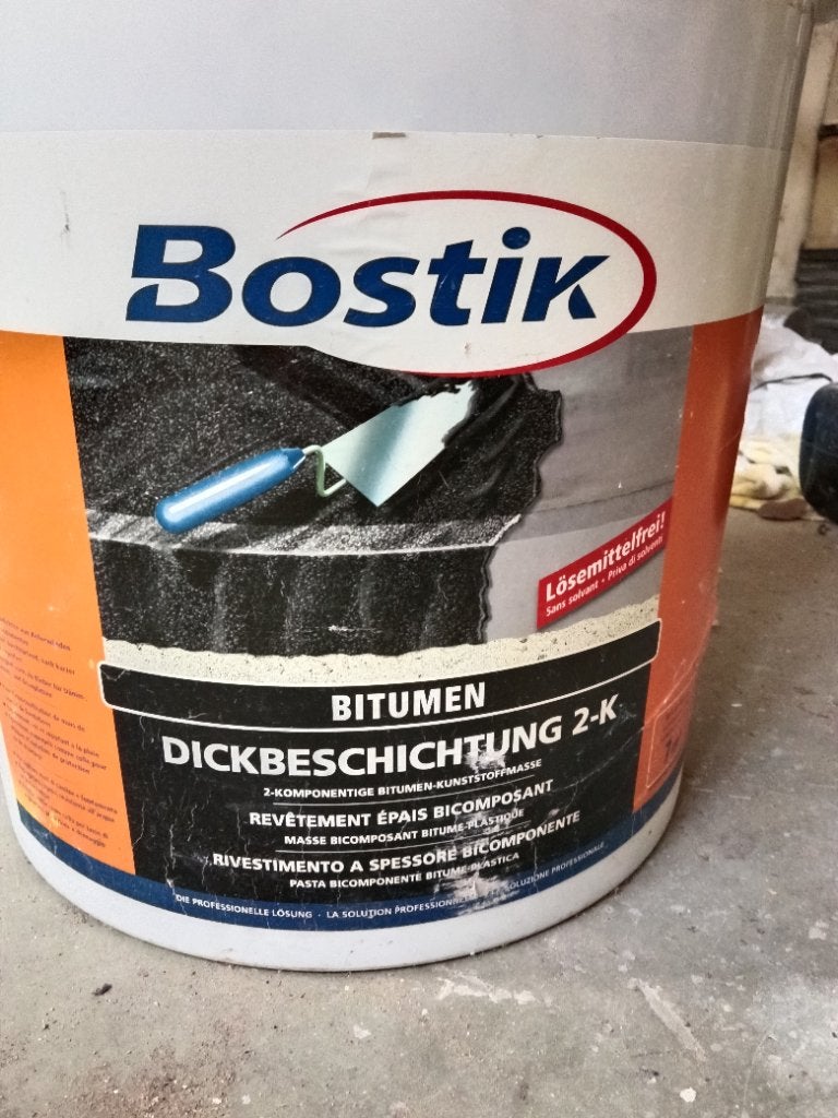 Bostik voor kelders en fundering, Doe-het-zelf en Verbouw, Overige materialen, Nieuw, 5 tot 10 m², Ophalen