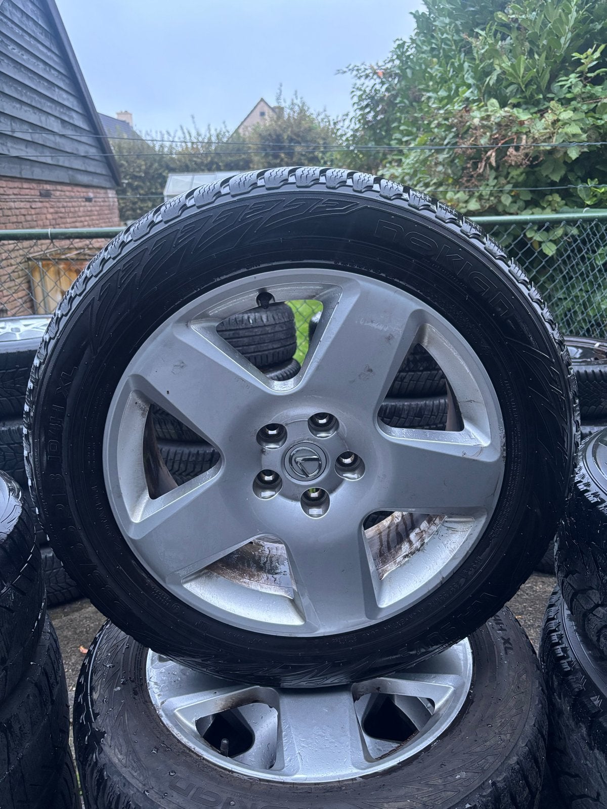 Lexus RX 18” Winterset Nokian (2x 6mm, 2x 4,5mm), Auto-onderdelen, Ophalen, 18 inch, Gebruikt, .