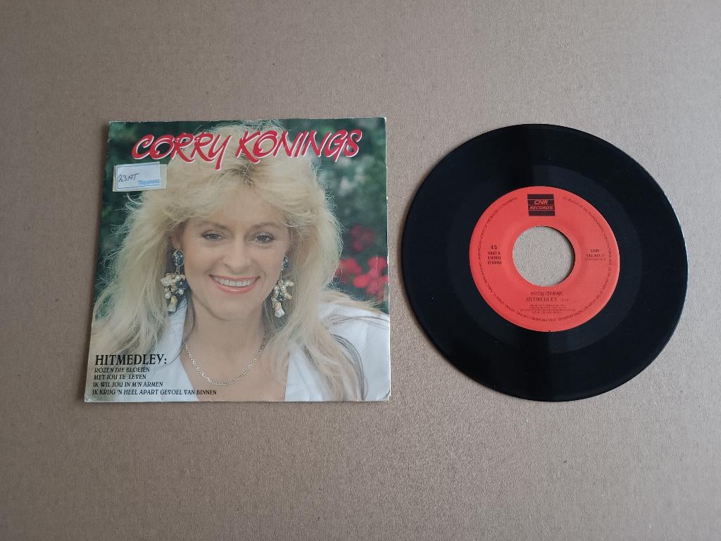 Single: Corry Konings - Hitmedley (1991), Verzenden, Gebruikt, Nederlandstalig