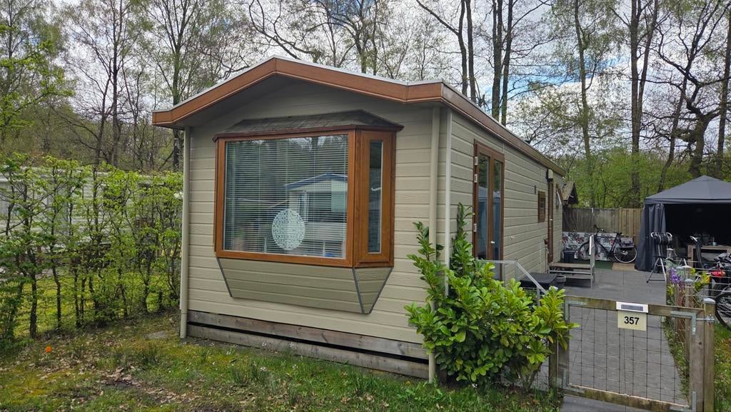 Nette Chalet met 2 Slaapkamers op Capfun De Wâldsang, Caravans en Kamperen, Stacaravans