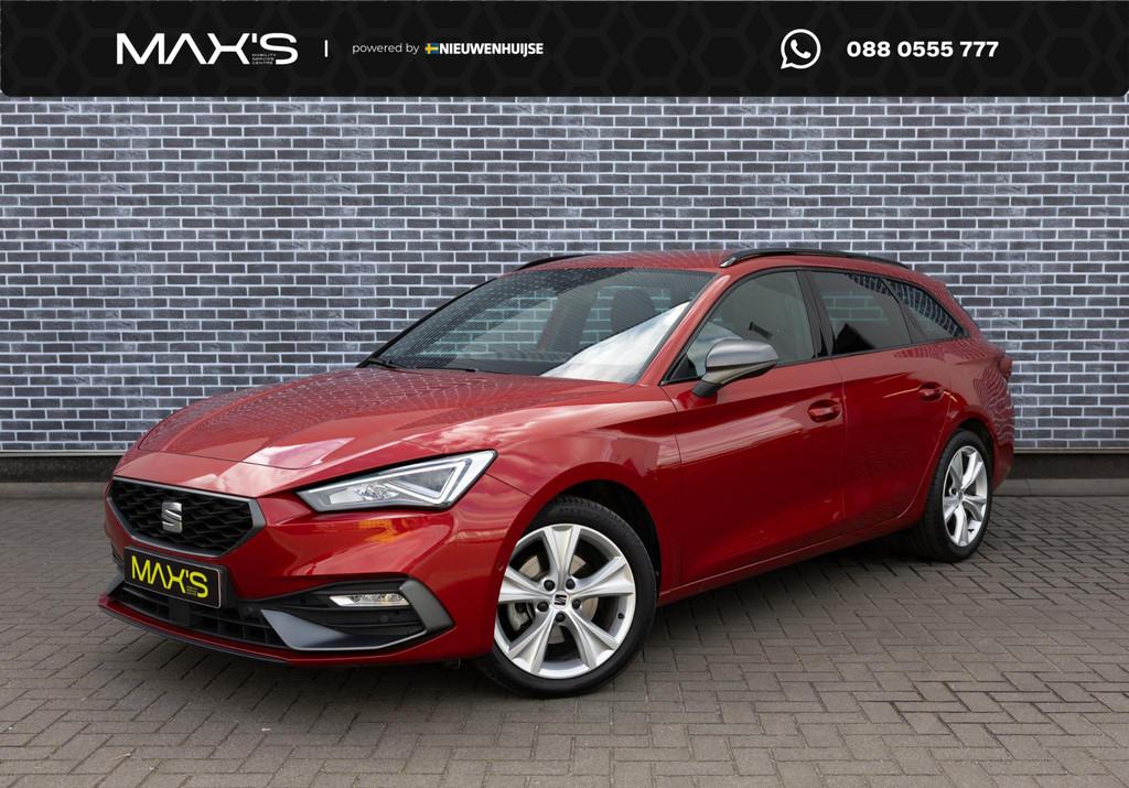 SEAT Leon Sportstourer 1.5 TSI FR Launch Edition | Achteruit, Auto's, Seat, Bedrijf, Te koop, Leon, ABS, Achteruitrijcamera, Adaptive Cruise Control