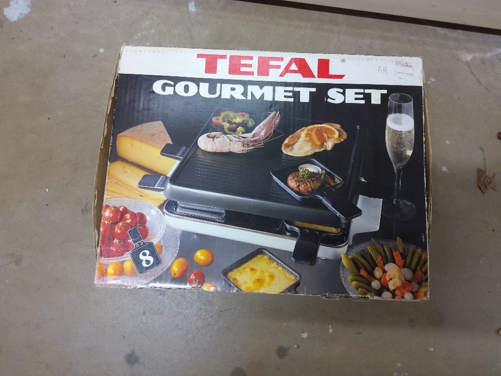 Gourmetstel, Ophalen, Gebruikt, 4 t/m 7 personen