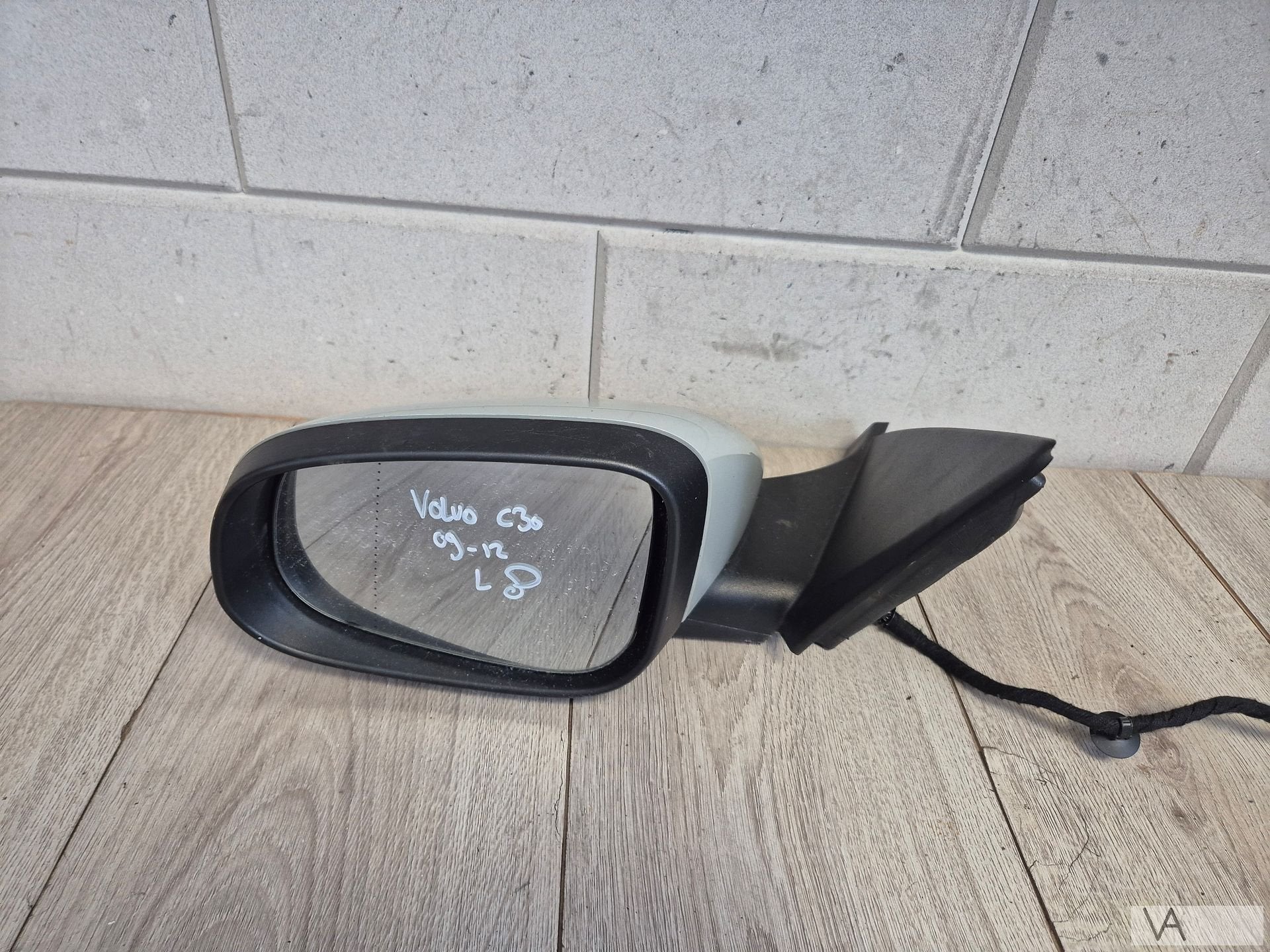 Spiegel links van Volvo C30 facelift 2009 tot 2012 8 draden, Auto-onderdelen, Gebruikt, -, -, Ophalen of Verzenden