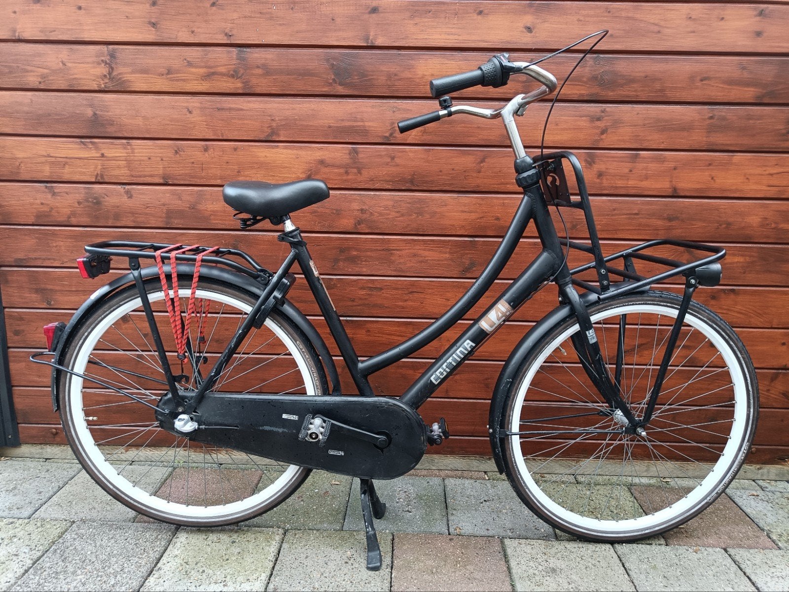Prachtige Cortina U4 Transporter 28 inch dames/meisjes fiets, Ophalen, Terugtraprem, Cortina U4 transportfiets, Versnellingen
