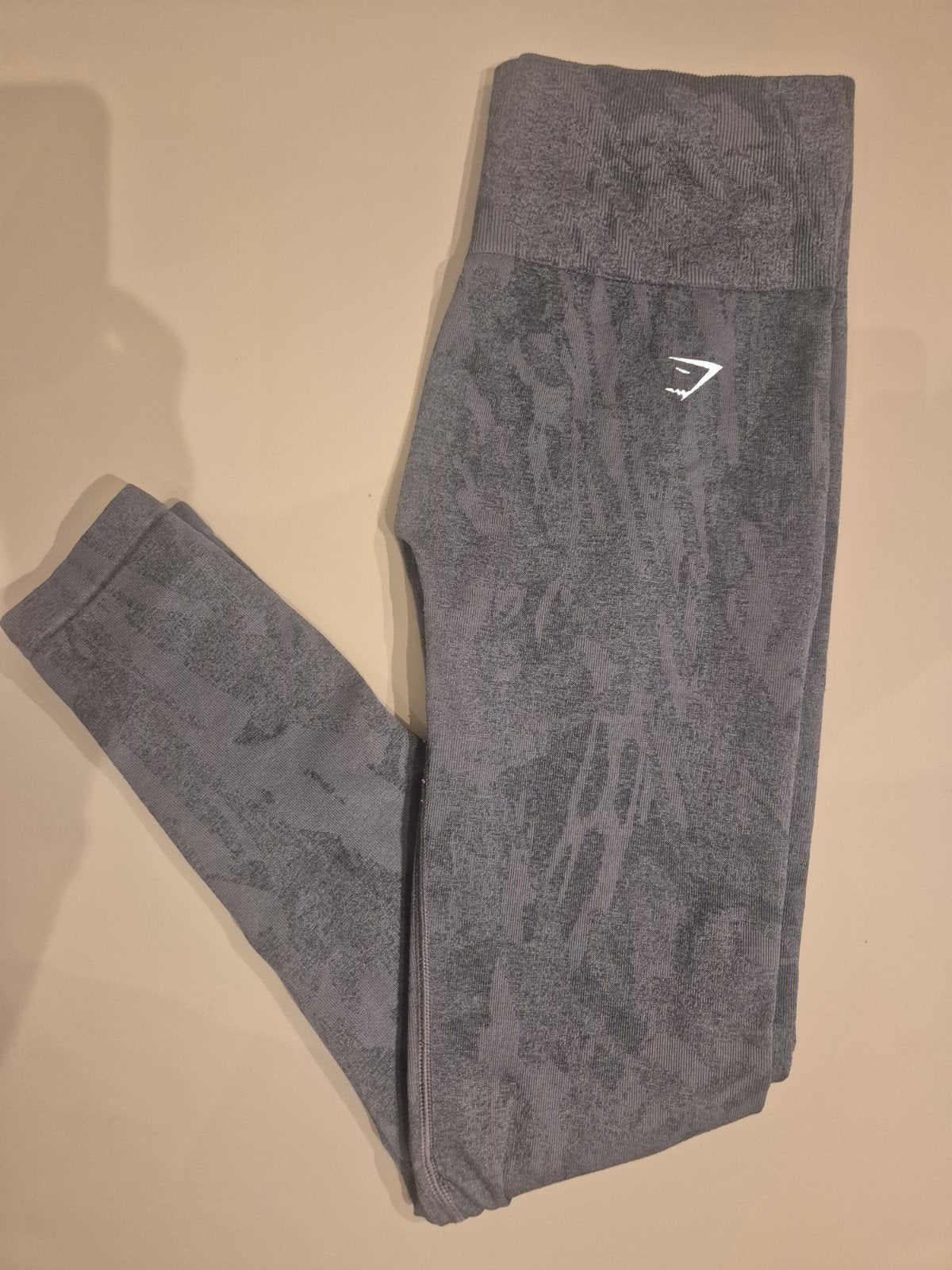 Gymshark Seamless Sportlegging, Grijs, Maat M, Maat 38/40 (M), Ophalen of Verzenden, Fitness of Aerobics, Grijs
