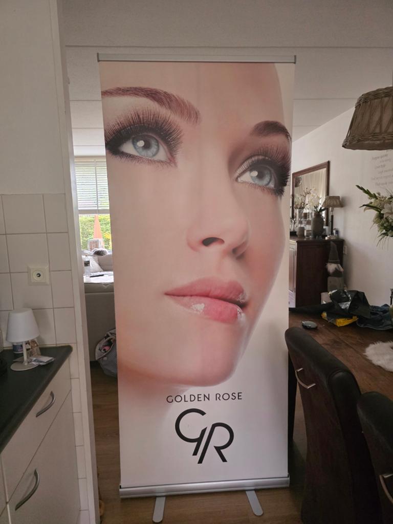 Banner voor in een salon, nieuw., Ophalen of Verzenden, Nieuw, Meerdere media
