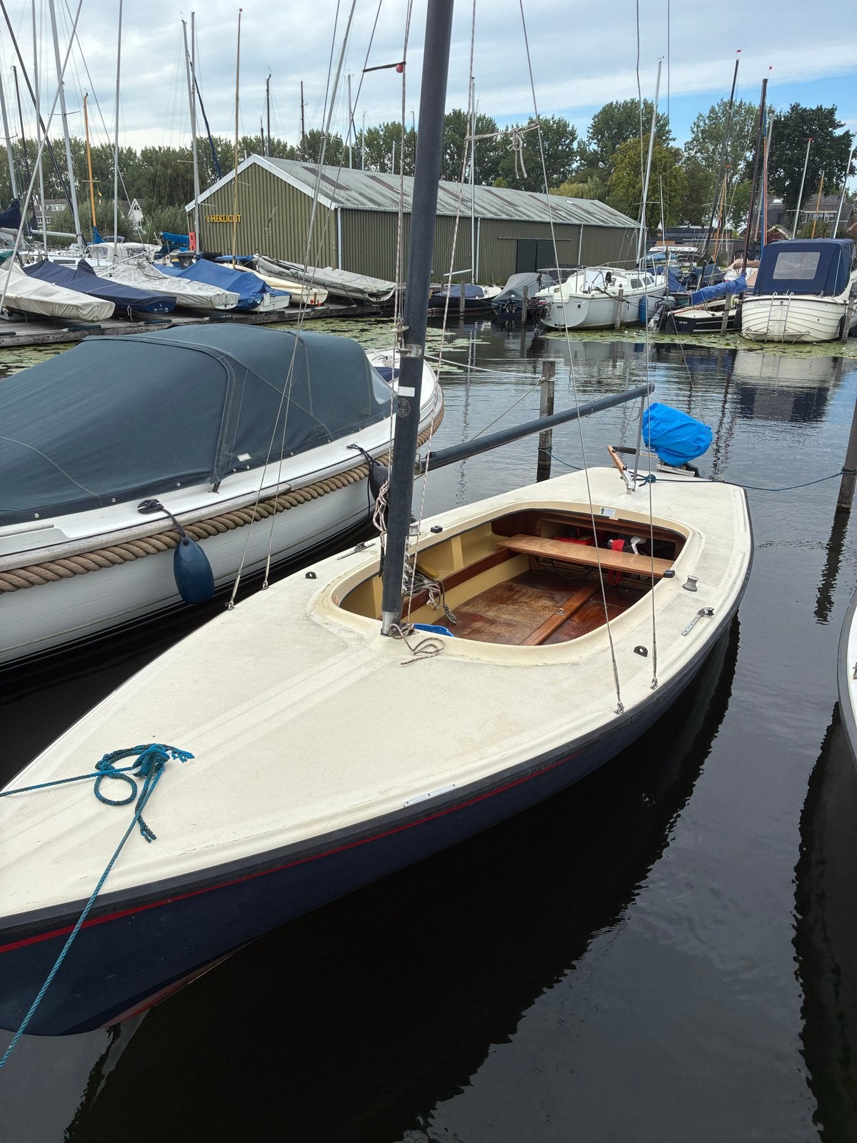 Centaur zeilboot met trailer, Watersport en Boten, Open zeilboten, Ophalen, Gebruikt, Centaur, Anker