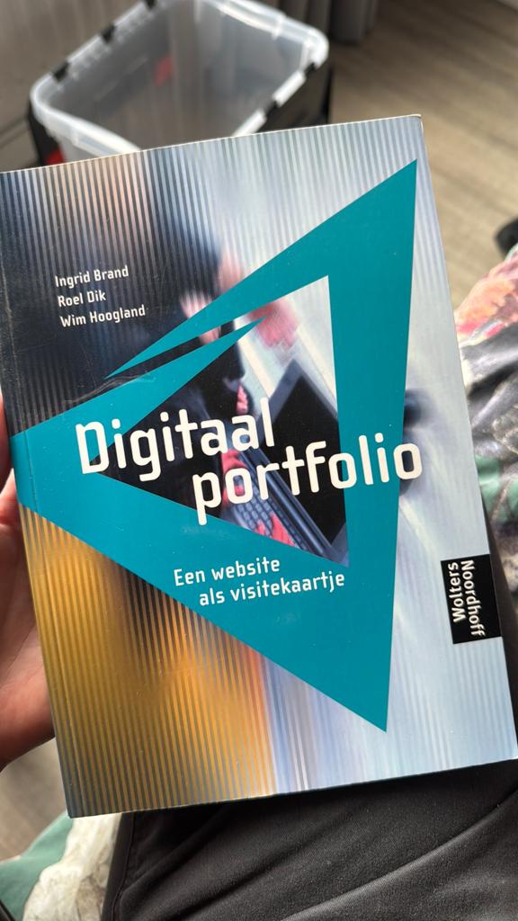 Digitaal portfolio, Ophalen of Verzenden, Gelezen, Software