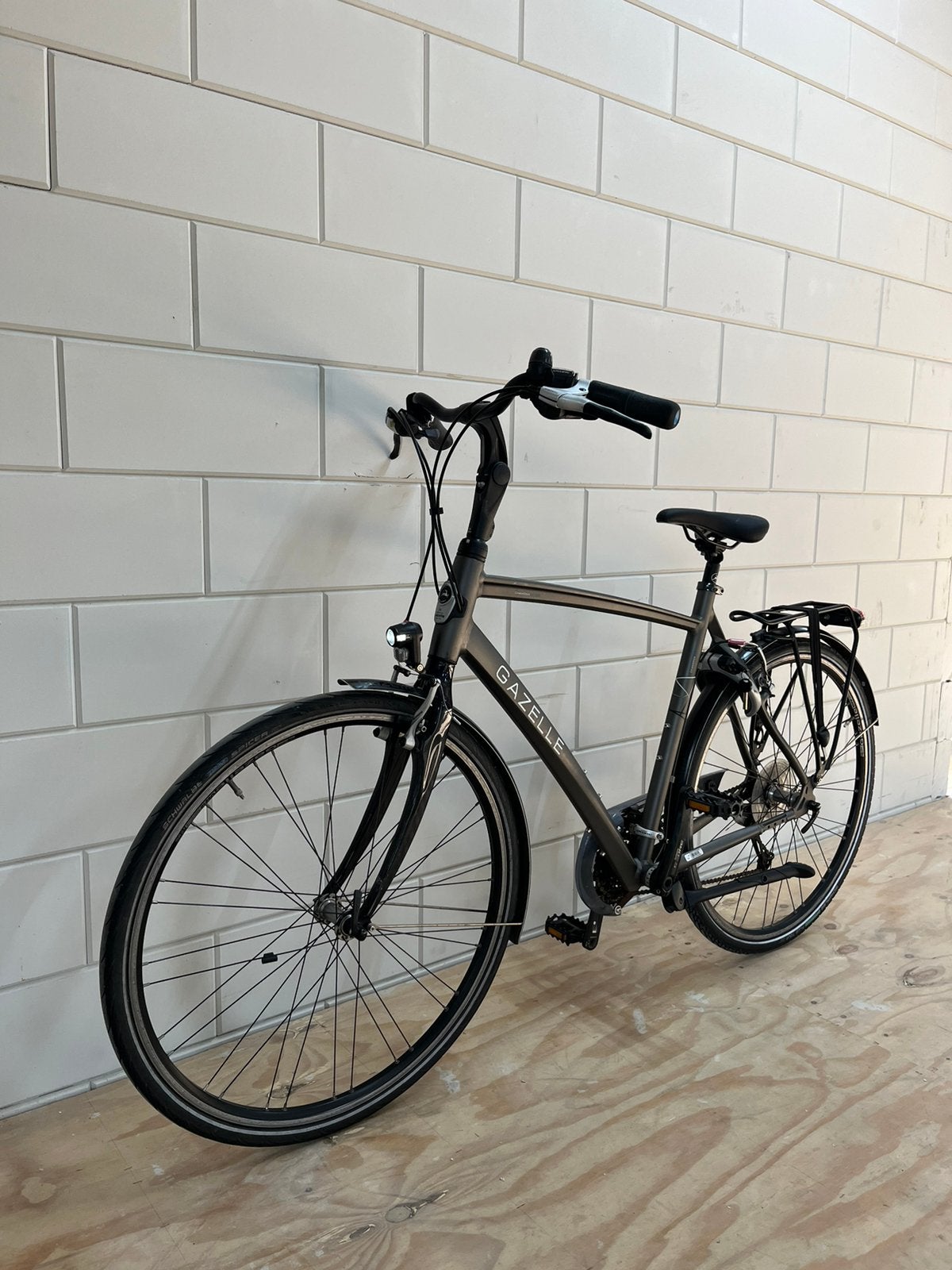 Gazelle chamonix c7 sport Heren 57, Vering, Velgrem, 57 tot 61 cm, Meer dan 20 versnellingen