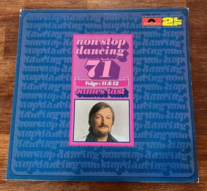 LP James Last Non Stop Dancing 71 dubbel LP, Cd's en Dvd's, Dubbel-LP, Ophalen of Verzenden, Zo goed als nieuw, 12 inch