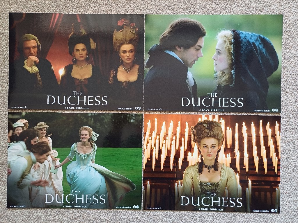 THE   DUCHESS   NED.      lobbycard set., Verzenden, Nieuw, A1 t/m A3, Film en Tv