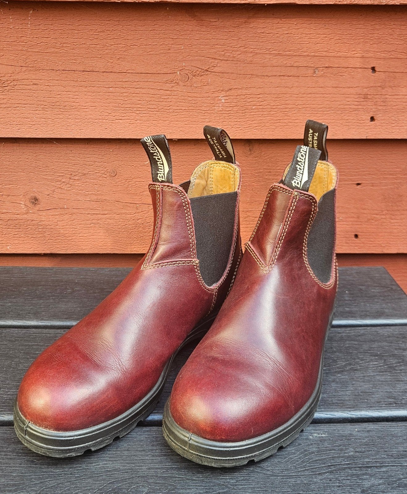 Blundstones maat 40, Kleding | Dames, Bruin, Lage of Enkellaarzen, Ophalen of Verzenden, Zo goed als nieuw