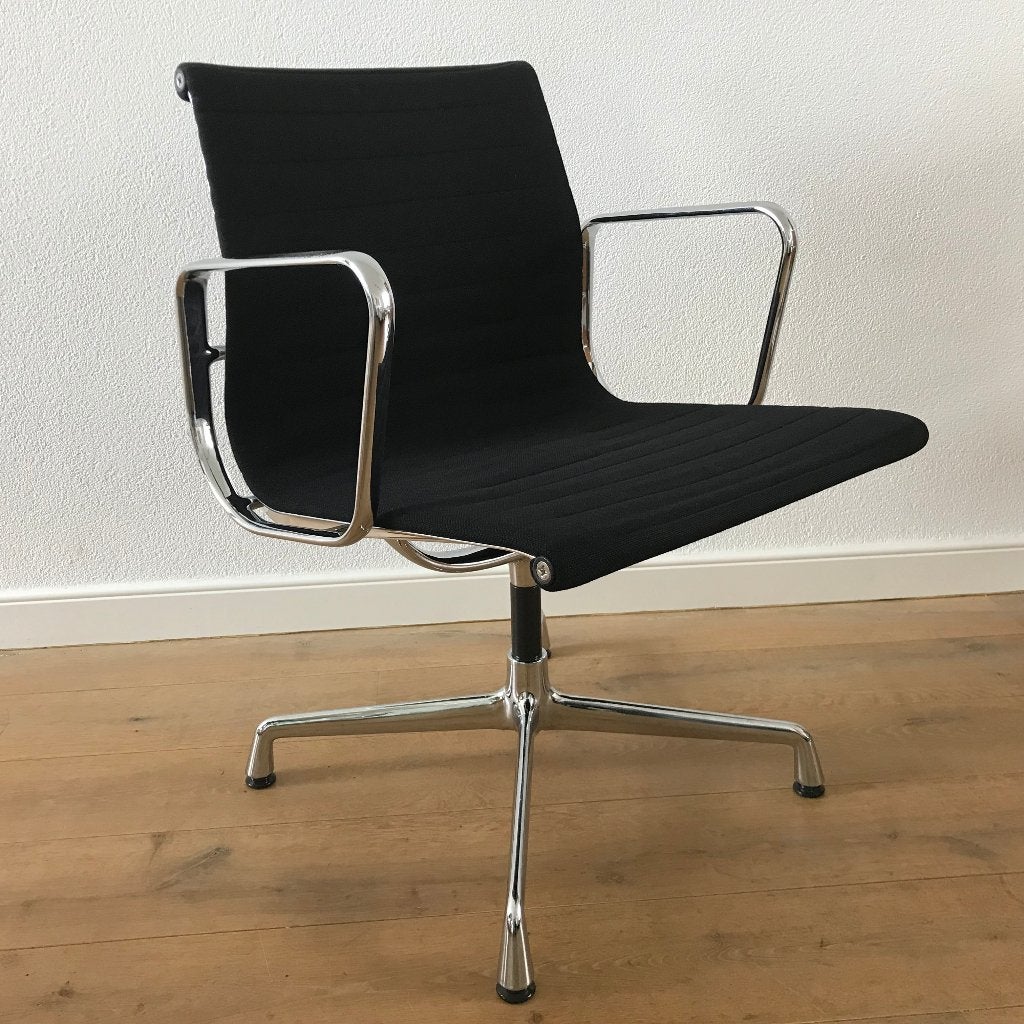 Vintage Vitra Eames Aluminium stoel 107 chroom, Ophalen, Gebruikt, Nvt, Nvt