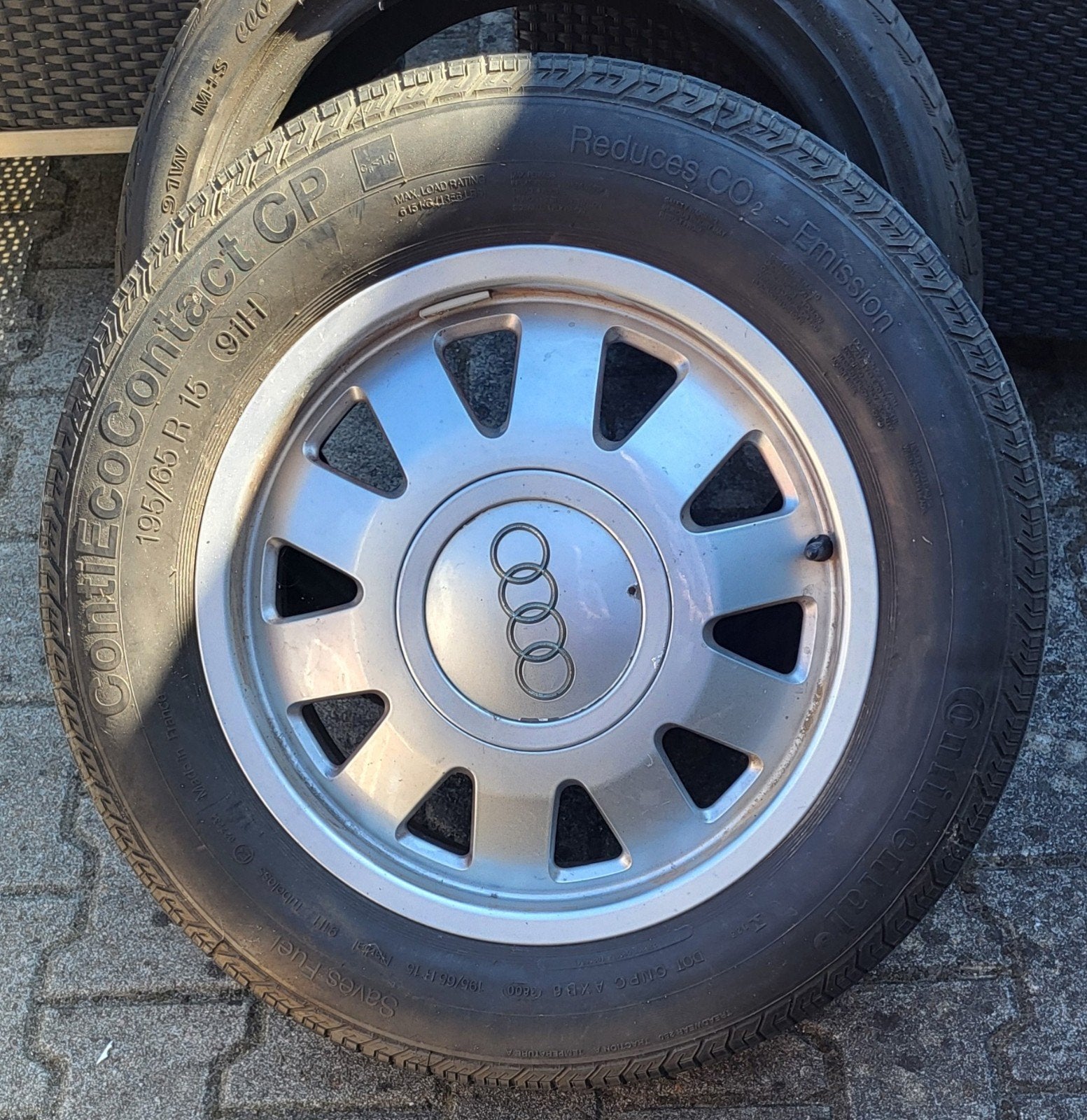 Originele 15 inch Audi velg (5x112), Ophalen