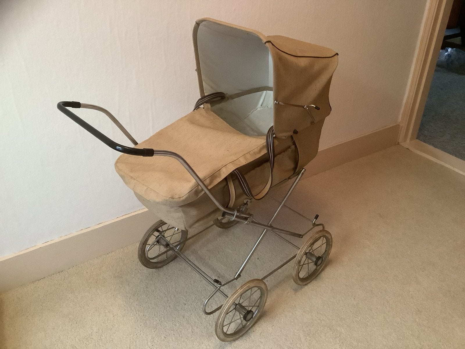 Vintage poppenwagen - Klassiek Design, Ophalen