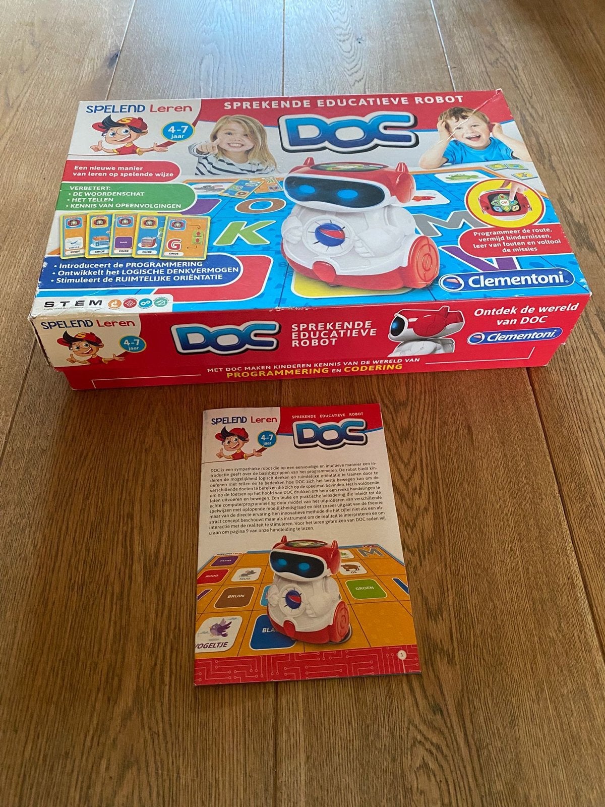 Clementoni Doc Educatieve Robot - Spelend Leren, Ophalen of Verzenden, Gebruikt, Elektronica, Met geluid