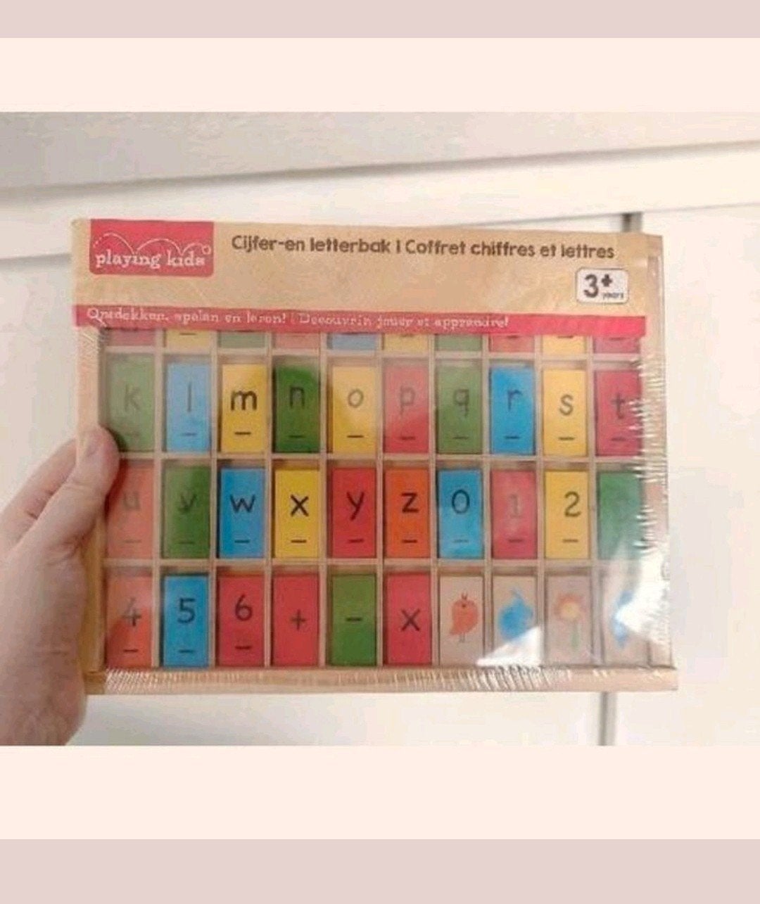 Cijferbak letterbak cijferdoos letterdoos nieuw, Ophalen, Nieuw