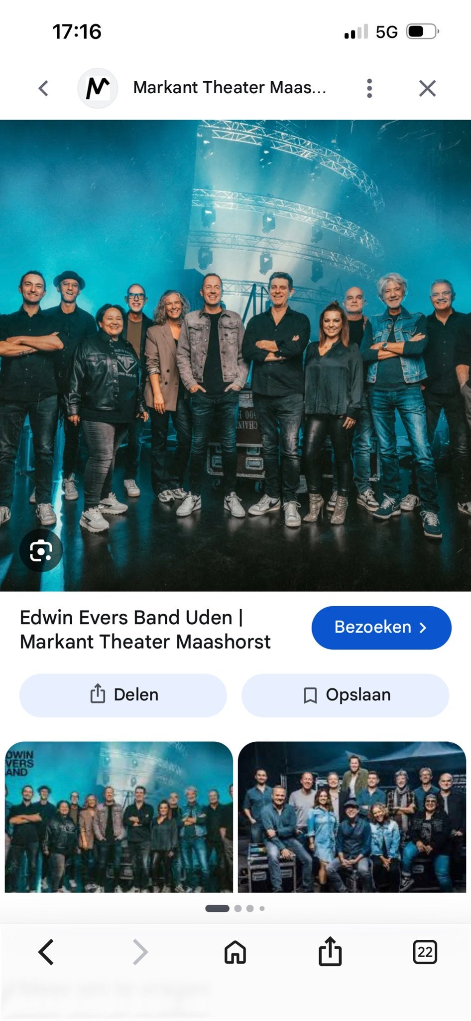 2 Tickets edein evers band nijmegen 23-0kt, Tickets en Kaartjes, Twee personen