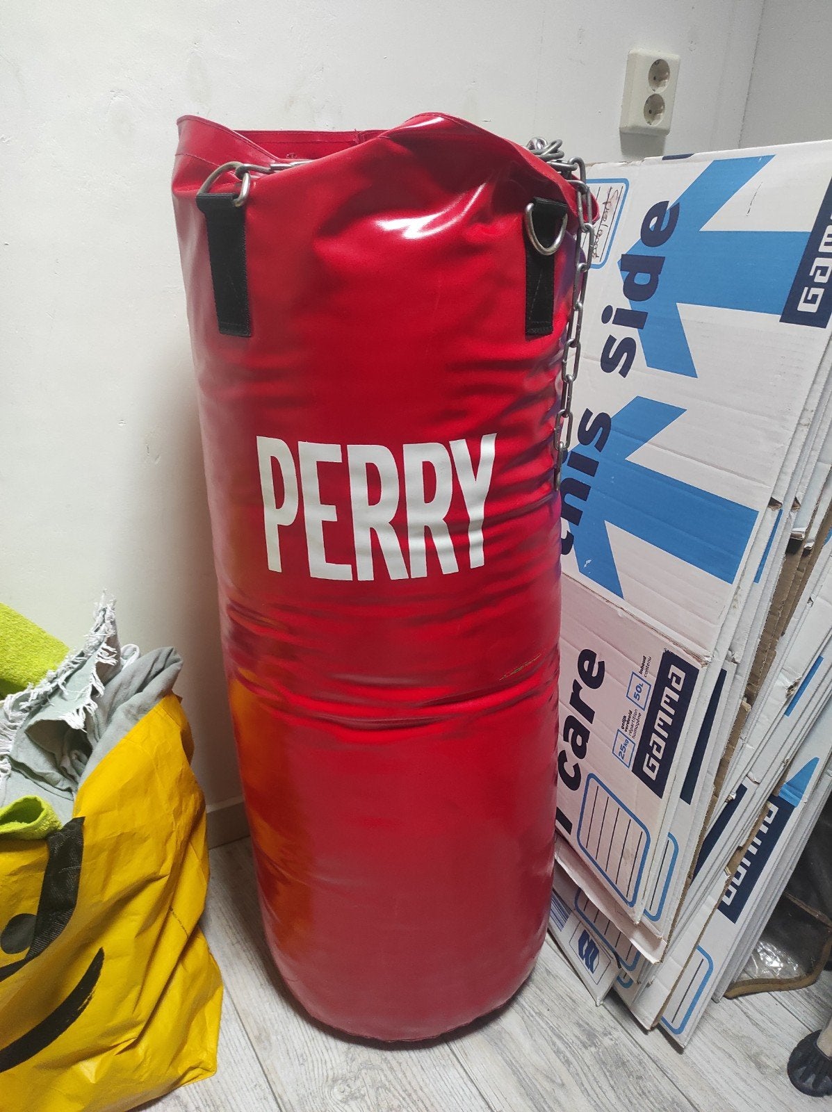 Rode Perry Bokszak - Ideaal voor Thuis of Sportschool, Sport en Fitness, Ophalen of Verzenden