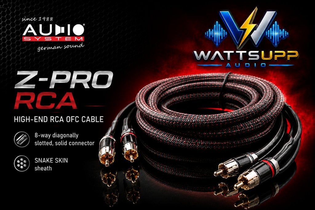 Audio System Z-PRO RCA / Tulpkabel / High end, Info@optimount.nl, Nieuw, Ophalen of Verzenden, Anholtseweg 48A 7091 HB DINXPERLO