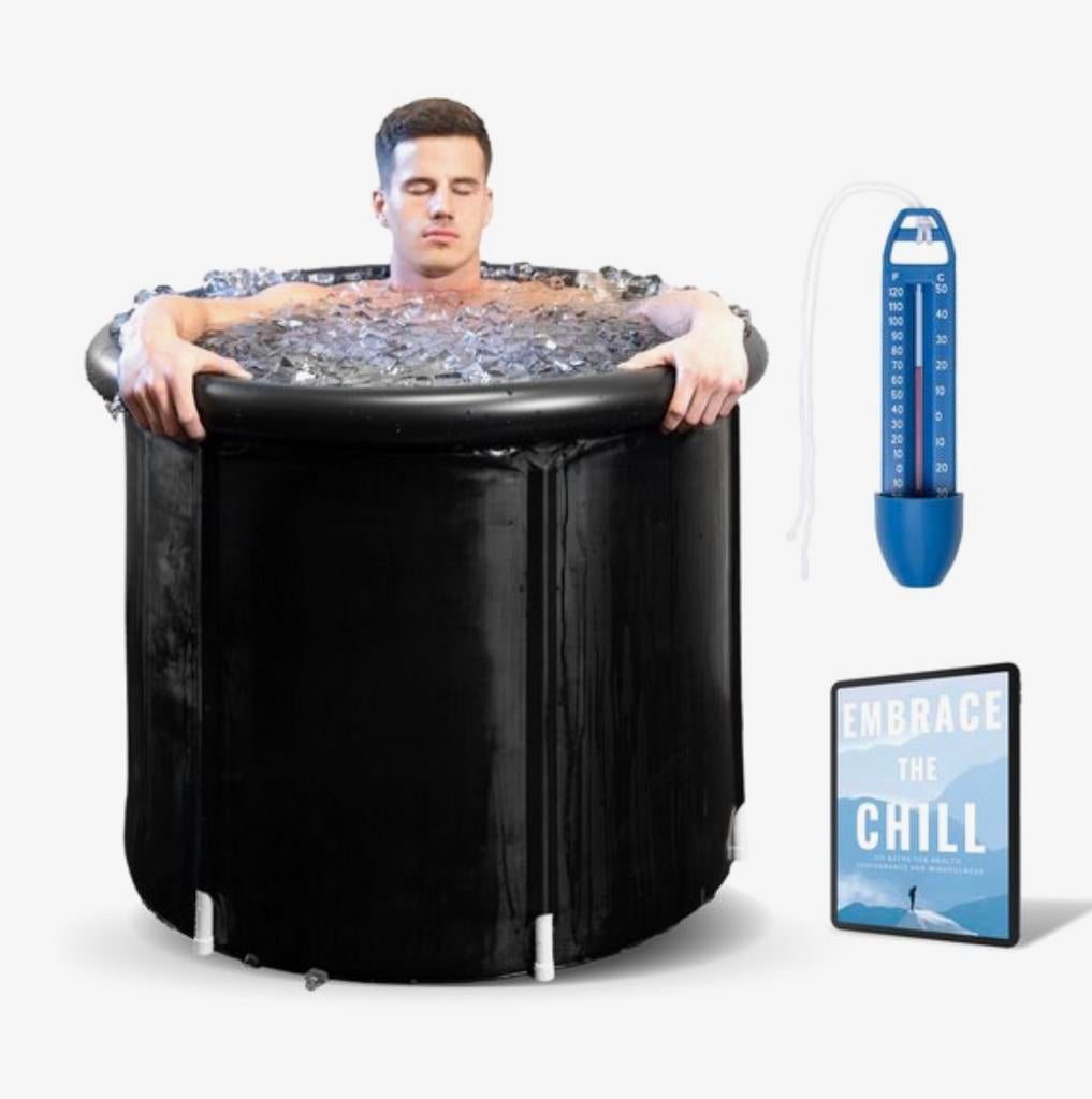 Opvouwbaar Ijsbad XXL (85cm) met thermometer, Tuin en Terras, Ophalen of Verzenden, Nieuw, Afdekzeil