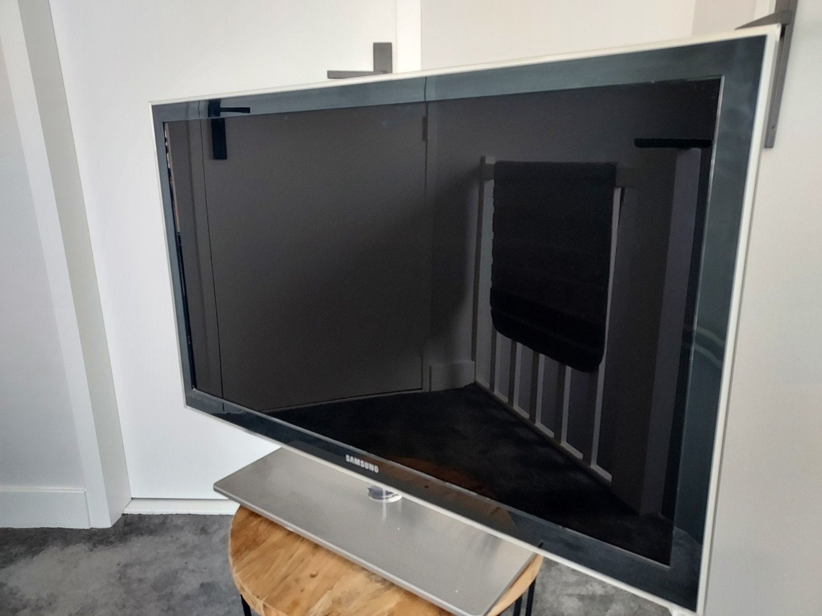 SAMSUNG TV 40 INCH, Ophalen, Gebruikt, 50 Hz, LCD