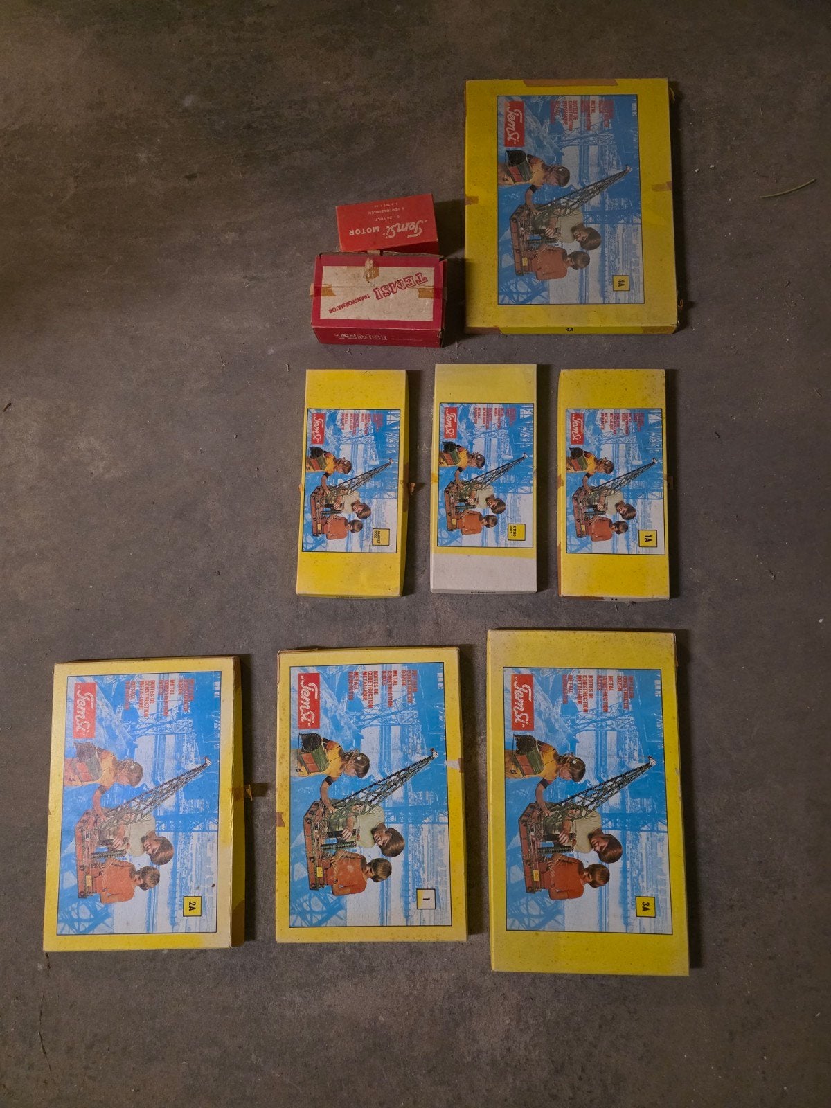 Vintage temsi Constructie Speelgoed Set - Jaren '60, Ophalen of Verzenden, Gebruikt, Jongen of Meisje