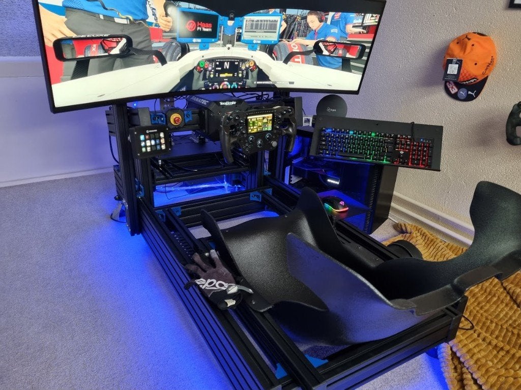 F1 Simrig high end (avanzata), Ophalen, Zo goed als nieuw