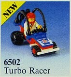 Lego Town Classic Town Race 6502 Turbo Racer, Kinderen en Baby's, Speelgoed | Duplo en Lego, Lego, Ophalen of Verzenden, Compleet