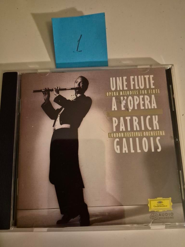 CD: Une Flute A L'Opera - Patrick Gallois, Ophalen of Verzenden, Romantiek, Zo goed als nieuw, Orkest of Ballet