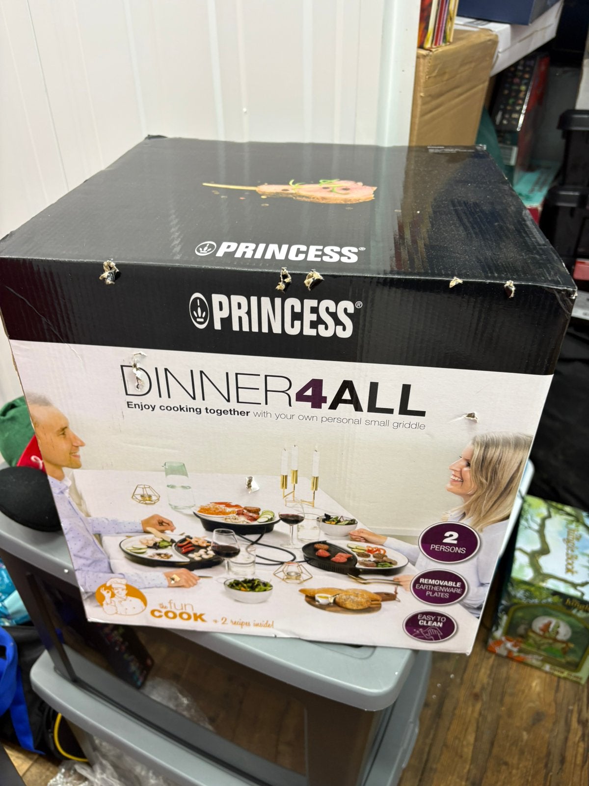Princess diner fir all 2 persoons gourmet, Witgoed en Apparatuur, Ophalen of Verzenden, Zo goed als nieuw, 4 t/m 7 personen