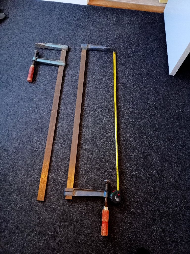 Lijmtangen 110 cm. zware kwaliteit, Ophalen, Gebruikt